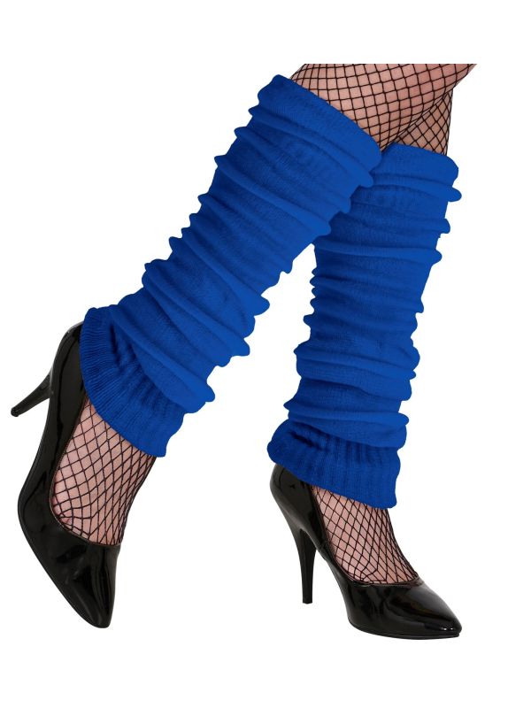 Beenwarmers Blauw Jaren 80 Dames