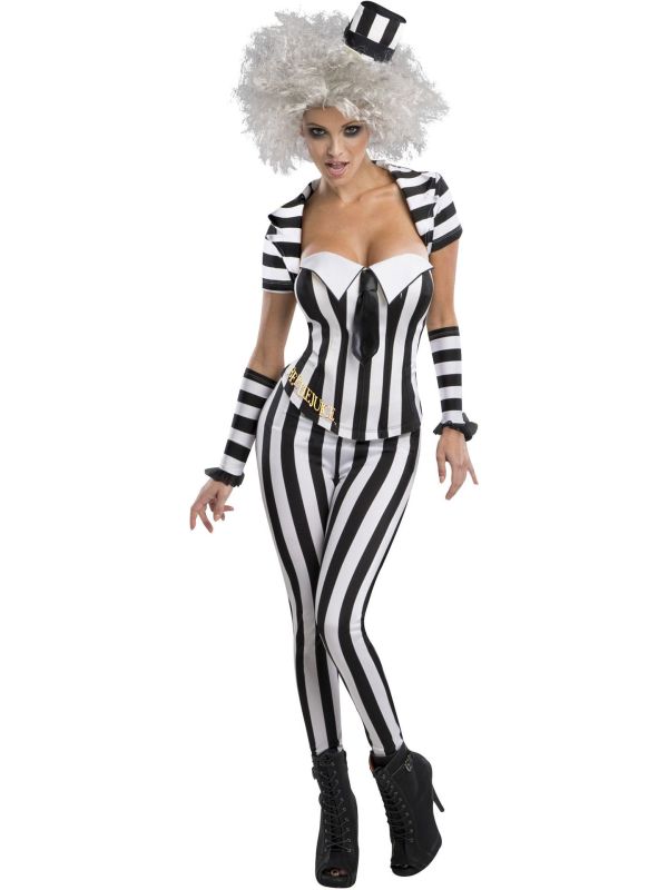 Beetlejuice Dames Korset Outfit