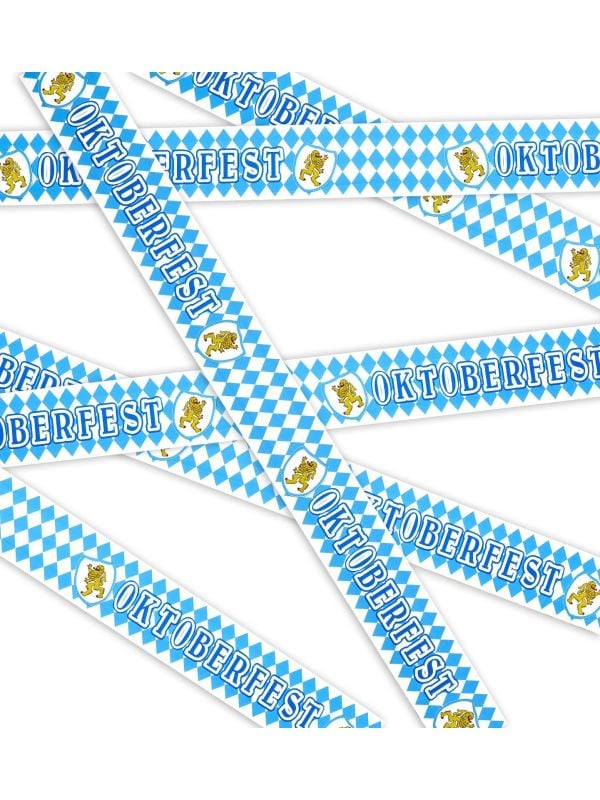 Beiers oktoberfest afzetlint
