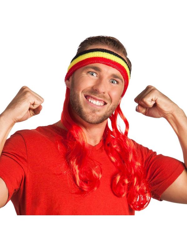 België hoofdband met rood matje main product photo