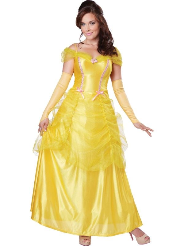 Belle jurk geel main product photo