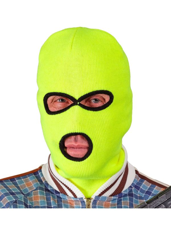 Bivakmuts Neon Geel Dames Heren Feest