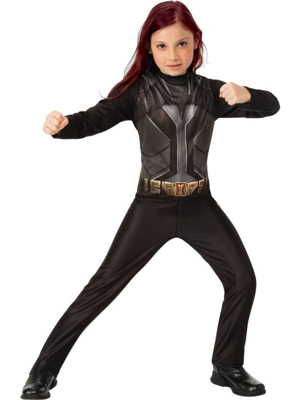 Black Widow Outfit Meisjes Deluxe