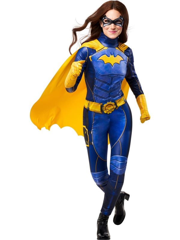 Blauw Gele Batgirl Deluxe Kostuum DC Comics Dames