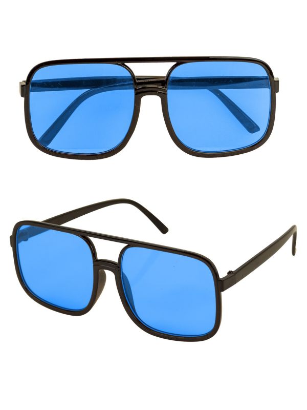 Blauwe Jaren 90 Hiphop Festivalbril