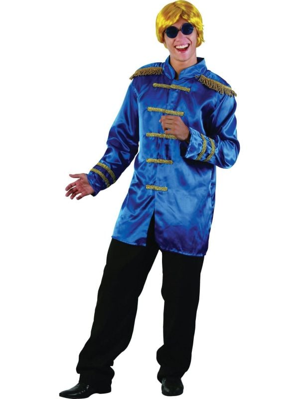 Blauwe Sgt. Pepper jas main product photo