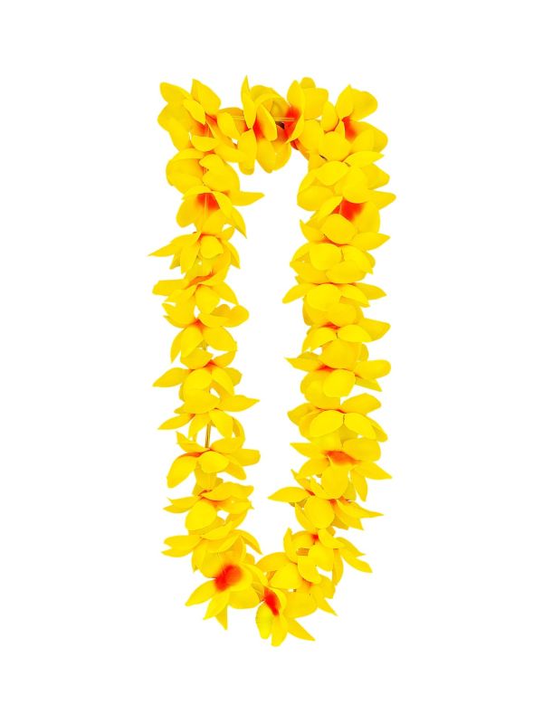 Bloemenketting Geel Hawaii