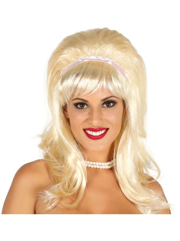 Blonde Barbie pruik