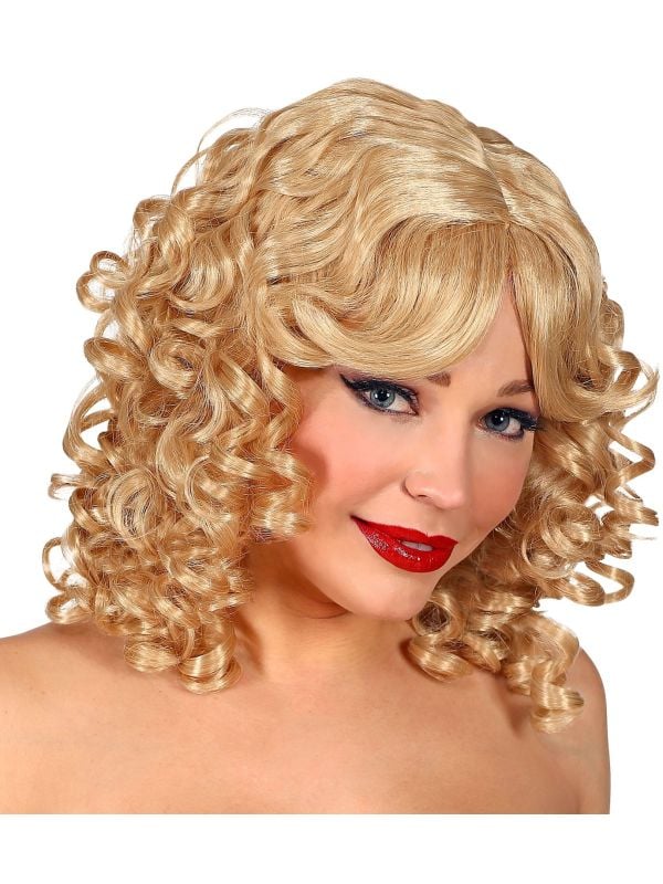 Blonde pruik Veronica