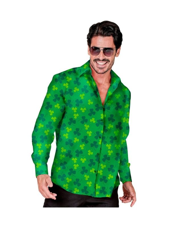 Blouse lucky patricksday mannen