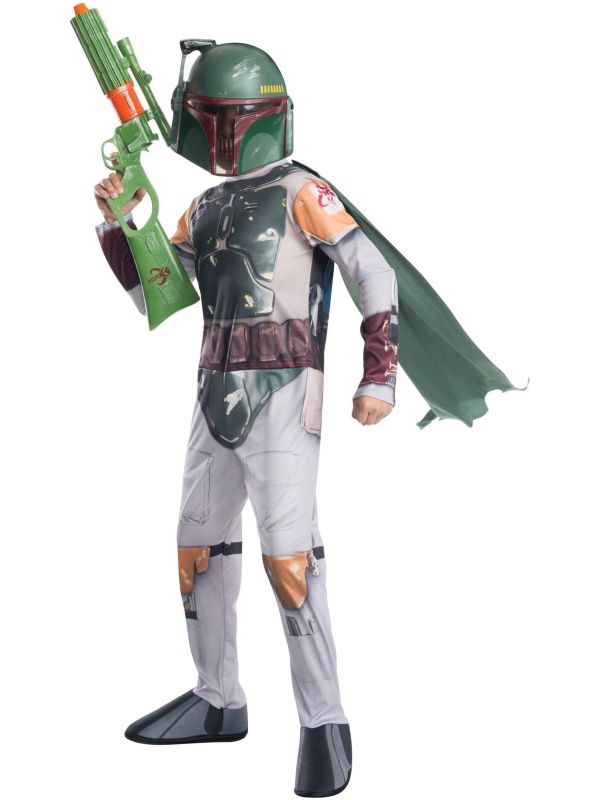 Boba Fett Outfit Groen Jongens Star Wars