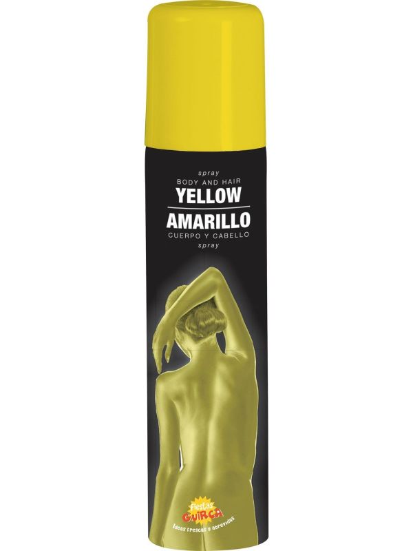 Bodyspray Glow in the dark geel
