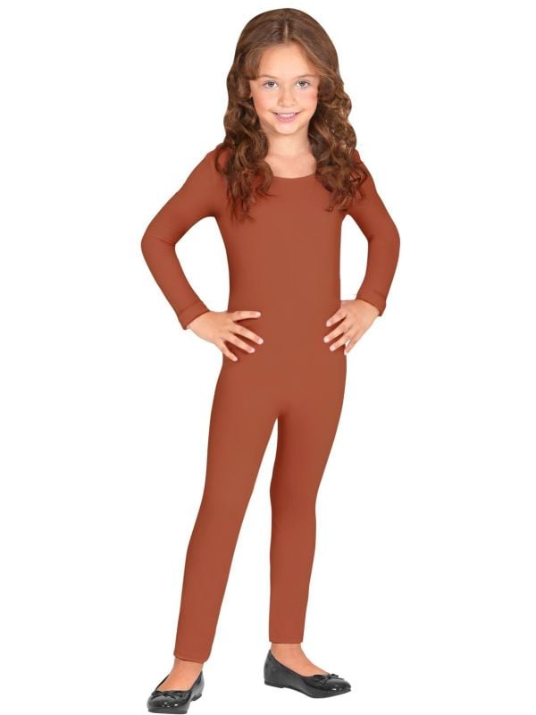 Bodysuit kind huidskleur