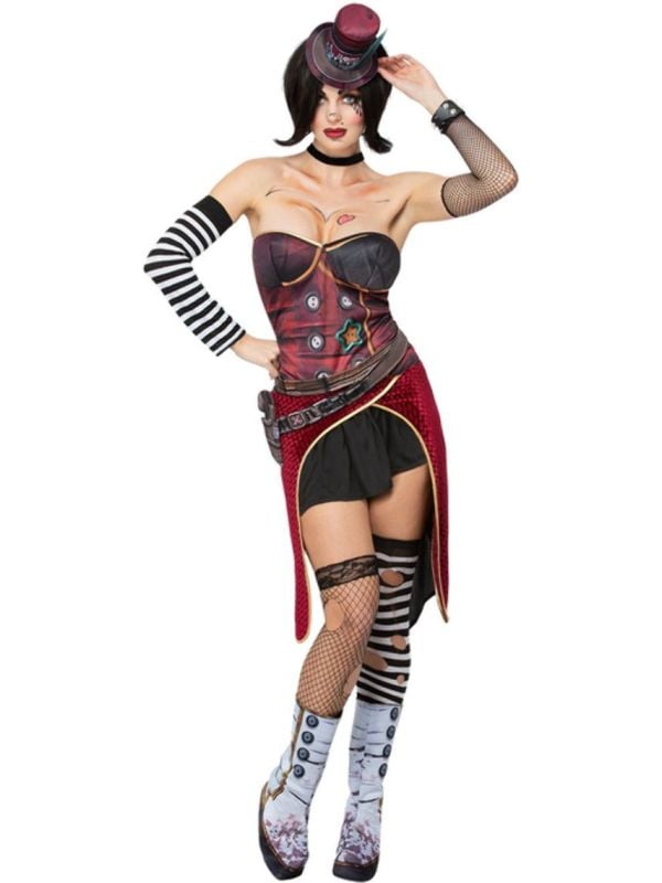 Borderlands Moxxi Kostuum Dames Rood main product photo