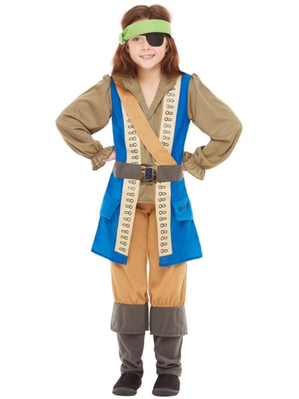 Boze piraat outfit meisjes main product photo