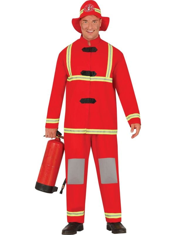 Brandweer kostuum heren