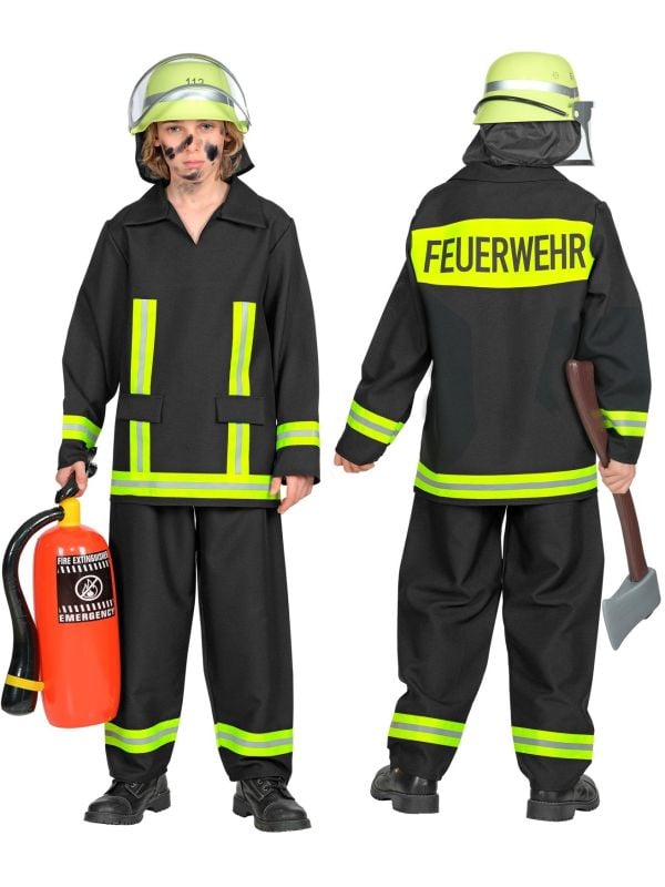 Brandweer kostuum kinderen