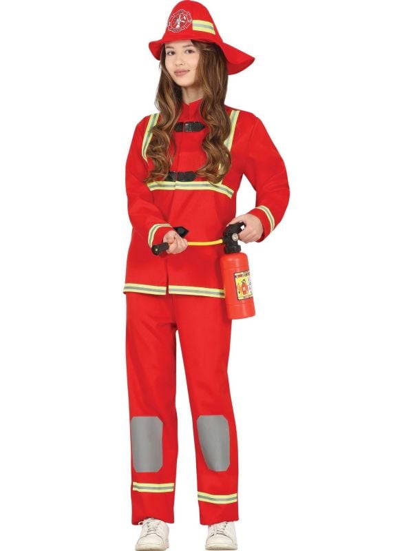 Brandweerman kostuum kind