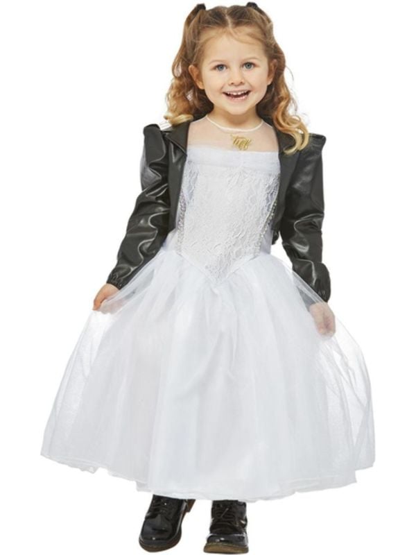 Bride Of Chucky Tiffany Kostuum Meisjes Wit main product photo