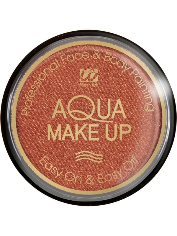 Bronzen waterbasis make-up metallic