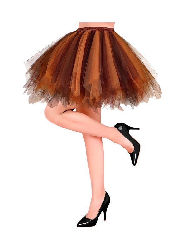 Bruine Dames Tutu met Binnenzak