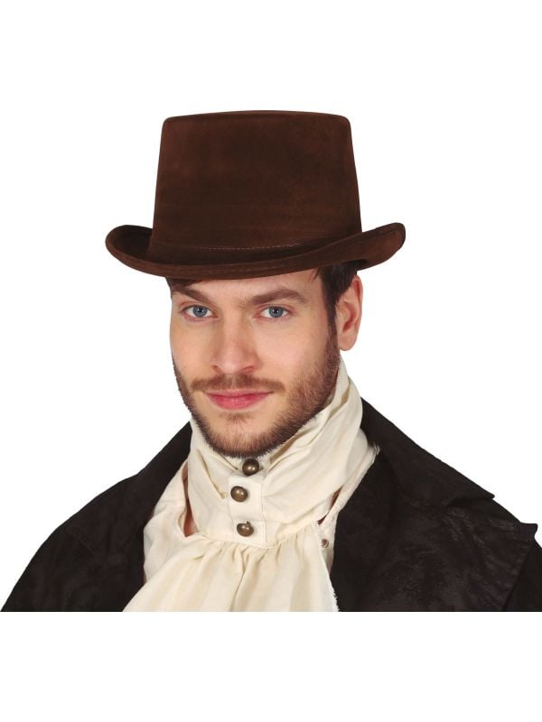 Bruine gentleman hoed