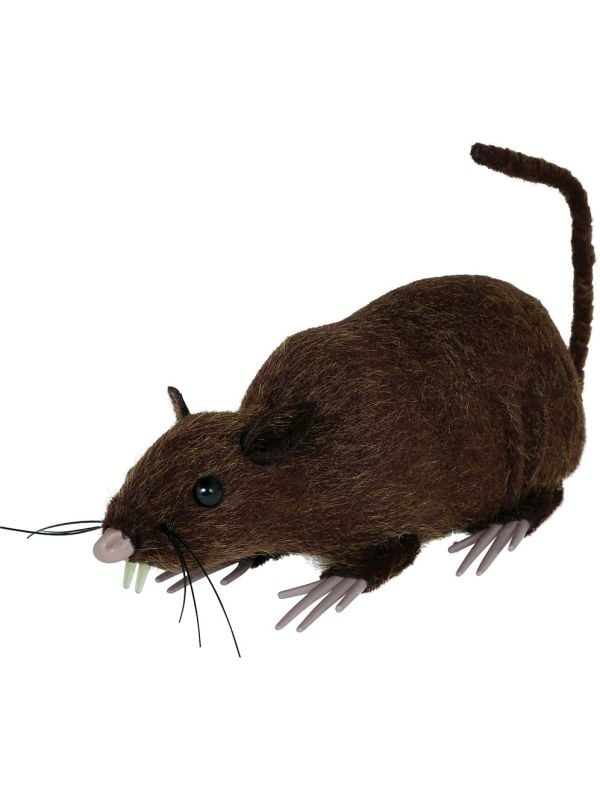 Bruine Pluche Nep Rat