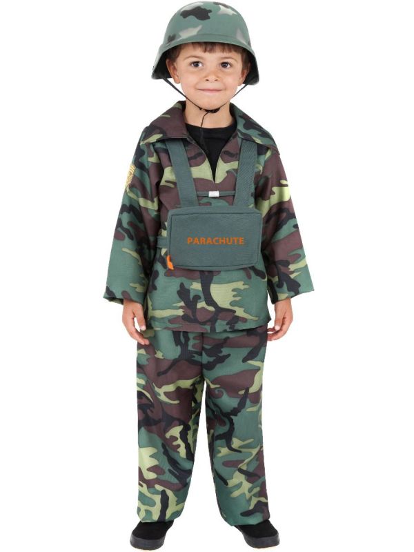 Camouflage jongens leger outfit main product photo