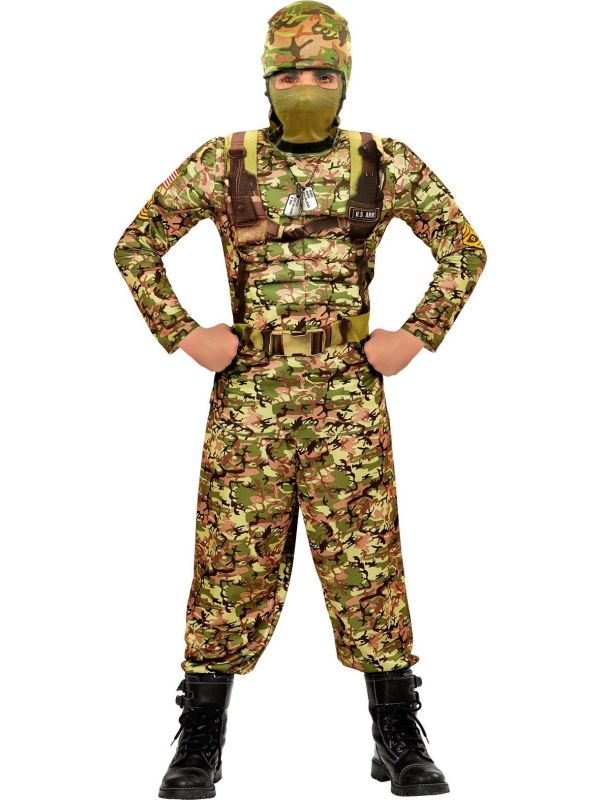 Camouflage Leger Pak Jongens