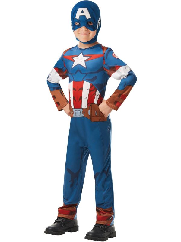 Captain America Jumpsuit Marvel Kinderen