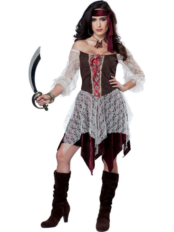Caribische piraten jurk dames main product photo