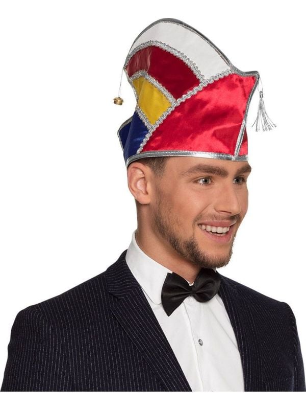 Carnaval steek meerkleurig