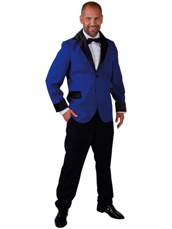Carnavals colbert donker blauw mannen main product photo