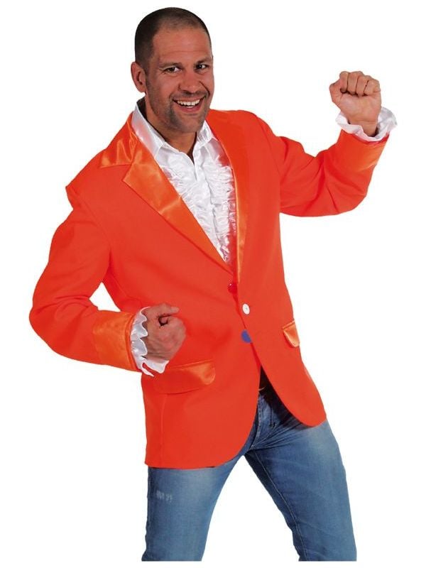 Carnavals colbert oranje mannen main product photo