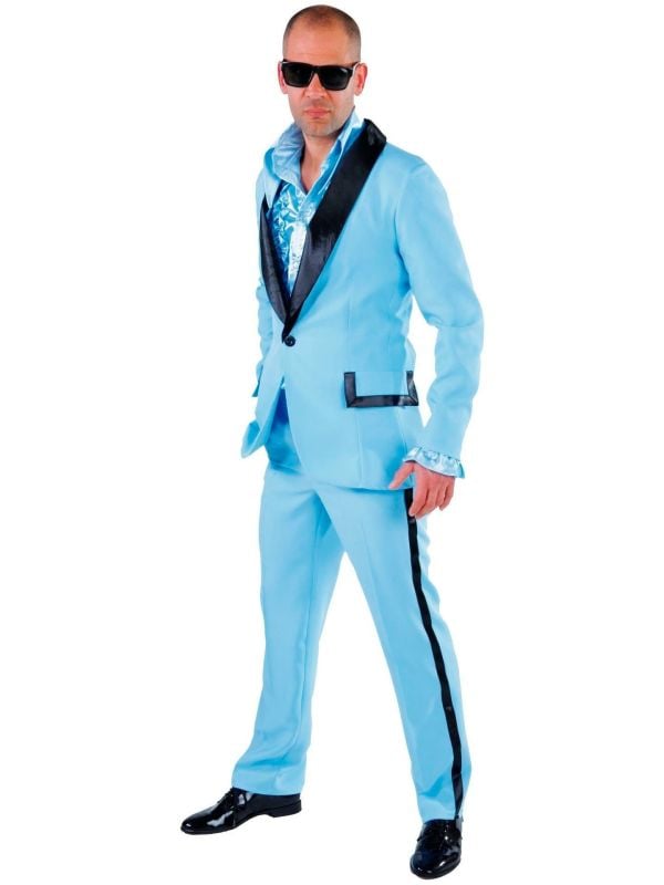 Carnavals Smoking Blauw Mannen main product photo