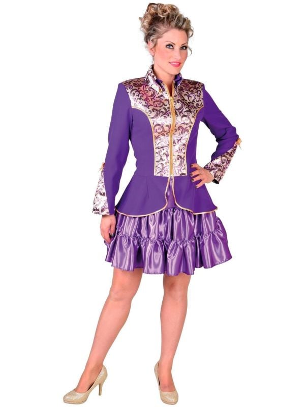 Carnavalsjas dames paars main product photo