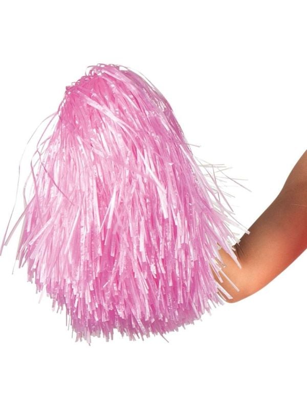 Cheerleader pom pom roze