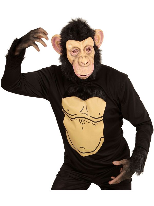Chimpansee Shirt en Masker main product photo