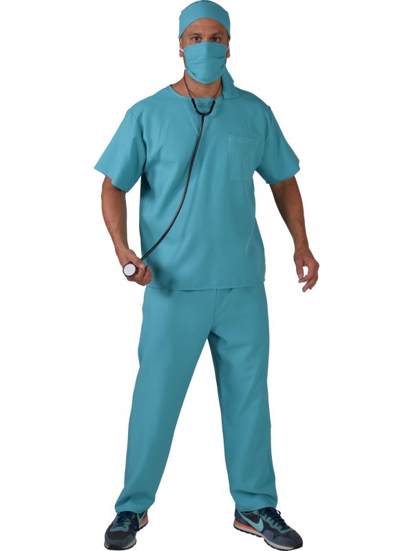 Chirurg pak blauw mannen main product photo