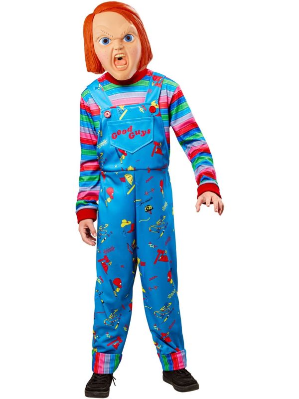 Chucky Outift Kinderen met Masker