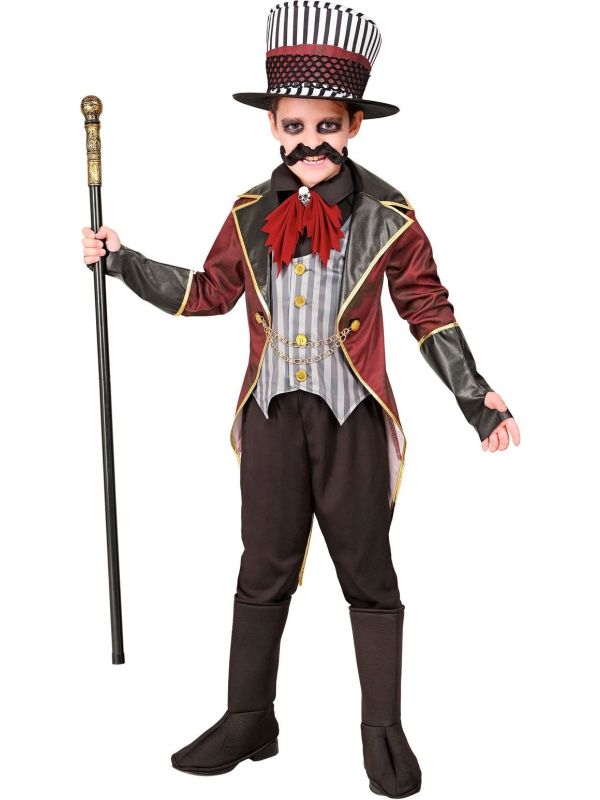 Circus Ringmaster Griezelig Kostuum Jongens