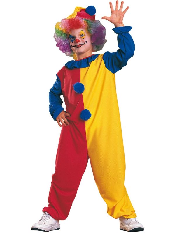 Clown Verkleedkleding Jumpsuit Kinderen