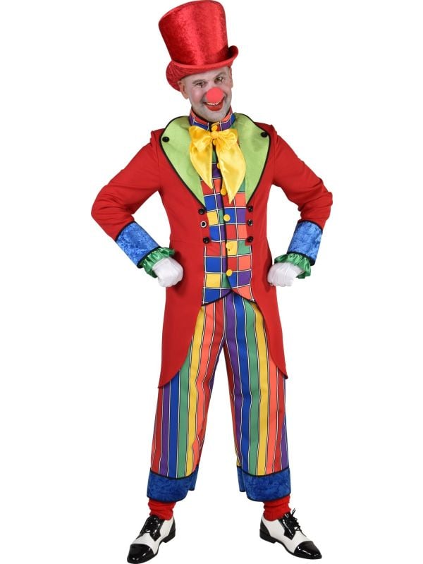 Clownspak kleurrijk man main product photo