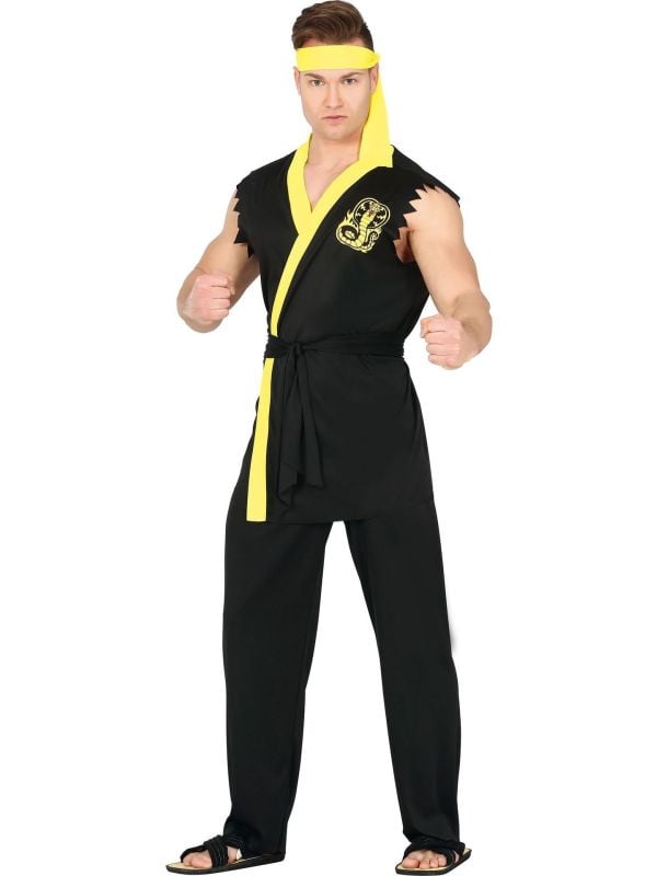 Cobra Kai Snake Fighter outfit heren