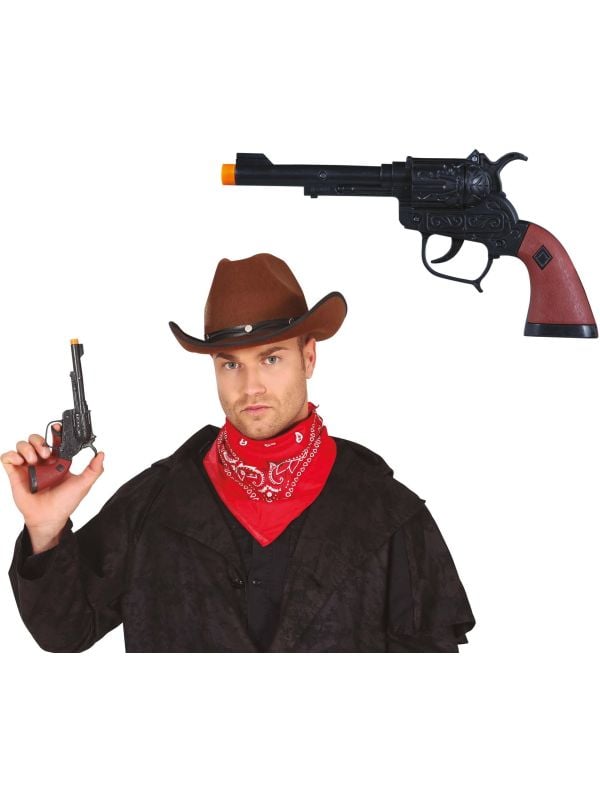 Cowboy Pistool Zwart main product photo