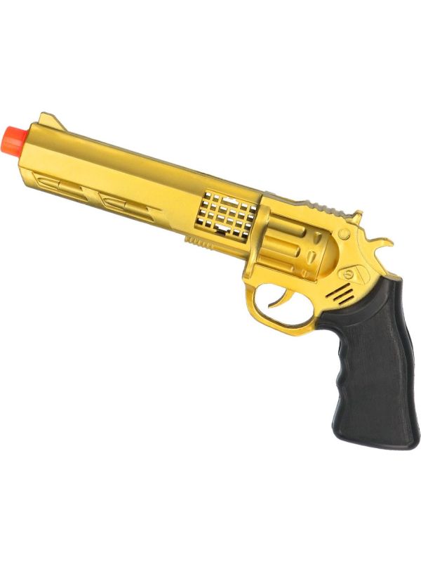 Cowboy Speelgoedpistool Golden viper met Geluid