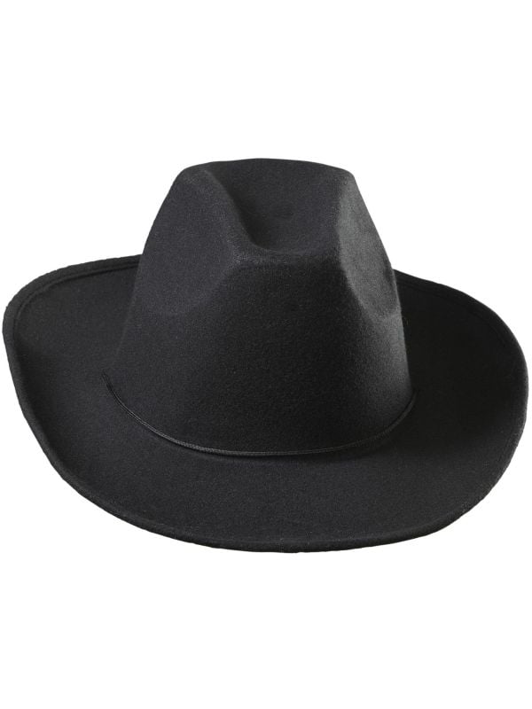 Cowboyhoed zwart main product photo