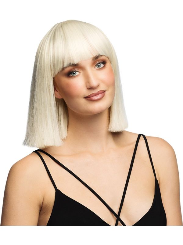 Dames Boblijn Pruik Fris Blond