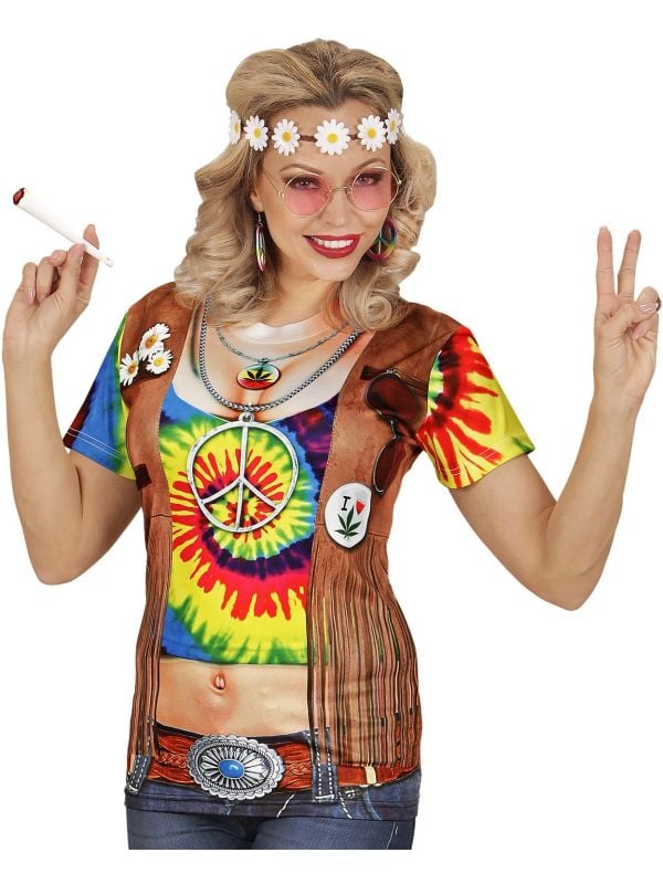 Dames hippie shirt