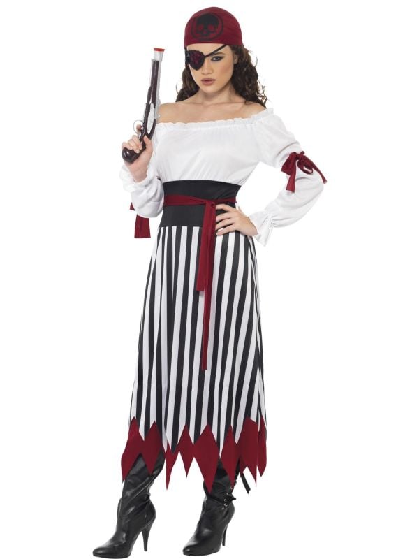 Dames kostuum piraat main product photo